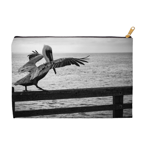 Pelican on a Pier Accessory Pouch