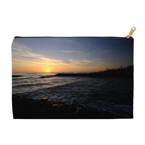 San Diego Sunset Accessory Pouch