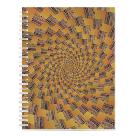 Spiral Sunset Pier Notebook