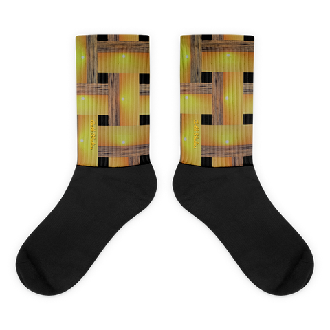 Sunset Plaid socks