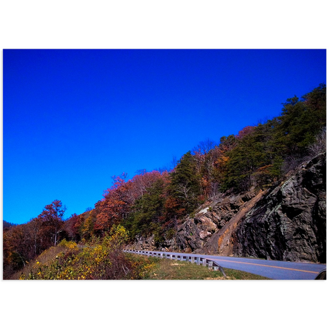 Blue Ridge Parkway in Fall 5x7 Canvas Mini