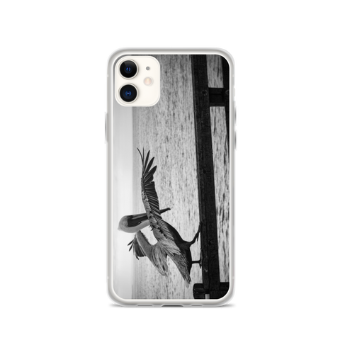 Pelican on a Pier iPhone Case