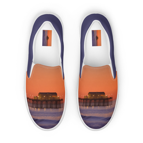 Sunset Pier men’s slip-on canvas shoes