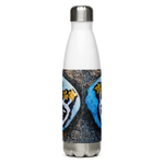 Resting Beach Face Stainless Steel Water Bottle