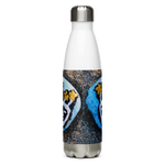 Resting Beach Face Stainless Steel Water Bottle