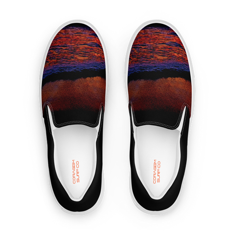Technicolor Tide Women’s slip-on canvas shoes
